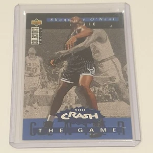 1994 UD Crash The Game Shaquille 1000 rebounds Card - Orlando Magic - Picture 1 of 1