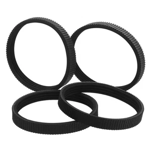 4 Stück Gummiband für Hobel: schwarz gezahnter Antriebsriemen - 218 mm Umfang - - Bild 1 von 12