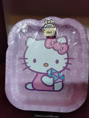 Hello Kitty 甜点派对 16 件套 7.44x8.58 英寸全新 — 第 1/3 张图片