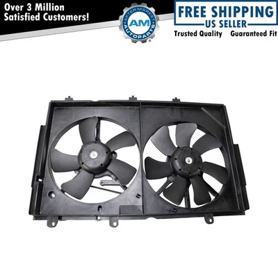 Conjunto de ventilador de refrigeración doble radiador para Mitsubishi Outlander 2003-2006 nuevo Foto 1 de 4