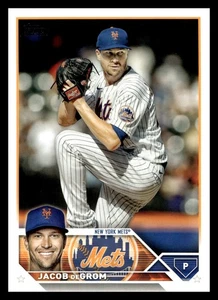 2023 Topps  #48 Jacob deGrom  New York Mets Baseball Card - Picture 1 of 2