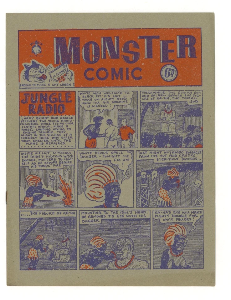 Monster Comic 1945 Very Rare Highest Grade - Linked to The Dandy - Image 1 of 4
