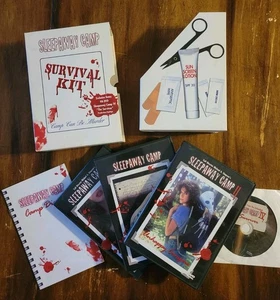 Sleepaway Camp: Survival Kit (2002) 3-Disc DVD Box Set w/Booklet OOP horror rare - Picture 1 of 3