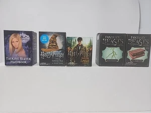 Set of 5 NIB, 2 Fantastic Beasts, 2 Harry Potter, 1 Talking Slayer Handbook - V4 - Picture 1 of 4