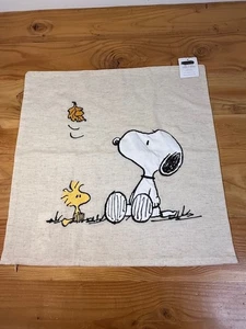NEW- Pottery Barn Peanuts20 x 20" Fall is Here Charlie Brown Pillow Cvr-Retired - Picture 1 of 5
