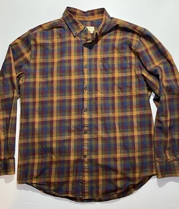 Territory Ahead Long Sleeve Plaid Button Down Shirt, Large - Picture 1 of 3