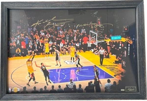 Kobe Bryant Hand Signed Autographed Large Canvas Final Shot Mamba Out Panini 6/8 - Picture 1 of 5