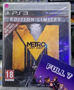 METRO LAST LIGHT EDITION LIMITEE SONY PS3 NEUF NEW VERSION FRANÇAISE. - Foto 1 di 3