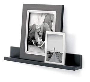 Command Picture Ledge, Damage Free Hanging Floating Shelf with Adhesive Strips, - Picture 1 of 1