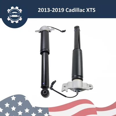 2PC Rear Electronic Shock Absorbers FIT 2013-18 Cadillac XTS 3.6 580410 84235851 - Image 1 of 4