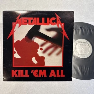 METALLICA Kill 'EM ALL 1983 1st PRESS Megaforce VG+ Looks with NM Playback - Picture 1 of 15