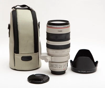 Canon EF 28-300mm 28-300 f/3.5-5.6L L IS USM * PARTS / REPAIR (but works!) - Image 1 of 4
