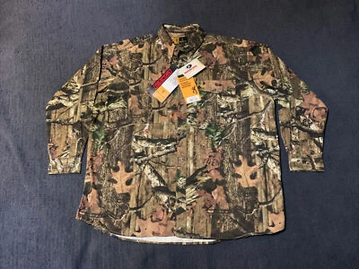 Mens NWT Browning Wasatch Fieldwear Mossy Oak Camo Shirt Size XXXL - Image 1 of 4