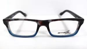 Arnette AN7060 1176 Havana Fade to Blue Men's Rectangle Eyeglasses 47mm Black - Picture 1 of 5