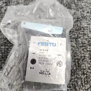 New  RS-4-1/8 FESTO 2949 Roller Lever Valve RS-4-1/8Fast Shipping - Picture 1 of 15
