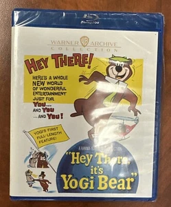 Hey There, It's Yogi Bear (Blu-ray, 2023) Warner Archive Collection - New/Sealed - Picture 1 of 2