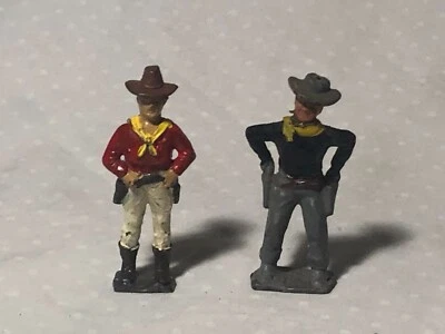 Figuras Lead Cowboys "Showdown" Johillco Charbens G-37 Foto 1 de 4