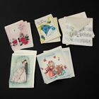 Lot of 12 Vintage Mini Wedding Greeting Gift Cards & Envelopes 1950s Multiples