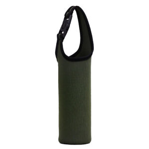 Water Bottle Sleeve Cover w/ Handle Insulated Bag Case Pouch Carrier Cages Cover
