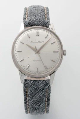 VINTAGE Platin IWC Dress Watch Cal 853 Automatik Zentralsekunde selten - Bild 1 von 4