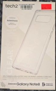 tech21 BulletShield Pure Clear Case for Samsung Note 8 - Clear - Picture 1 of 4