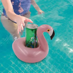 Self-service Ice Tray Floating Cup Holder Inflatable PVC Gift for Family Friends - Picture 1 of 10