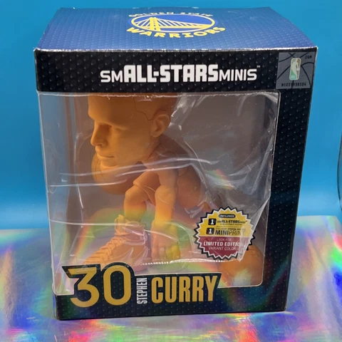 2022 NBA SmALL-STARS Minis STEPHEN CURRY Orange CHASE Action Figure WARRIORS Cover