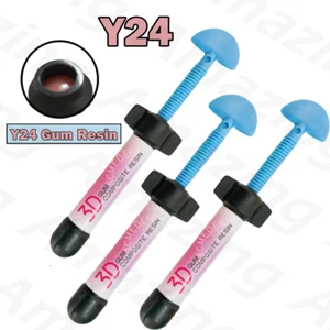 Pink Shade Gingiva Resin Dental Gum Recession Composite Light Cure Denture Y24 - Picture 1 of 7