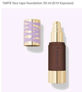 Tarte Face Tape Foundation volle Abdeckung wasserdicht 1,01oz 61H Espresso Neu im Karton schnell - Bild 1 von 5