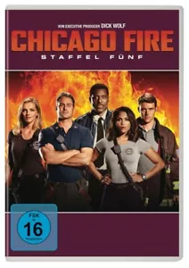 CHICAGO FIRE-STAFFEL 5 - TAYLOR KINNEY,MONICA RAYMUND 6 DVD NEW - Picture 1 of 2