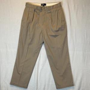 Polo Ralph Lauren Hose Herren 38x30 Beige Chino Straight Freizeit Preppy Andrew - Bild 1 von 20