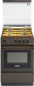 Cucina a Gas 4 Fuochi De Longhi con Forno a Gas 50x50 cm Coperchio SGK 554GBN - Foto 1 di 1