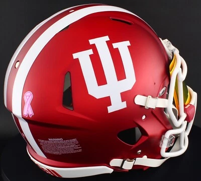 INDIANA HOOSIERS NCAA Riddell Speed Full Size AUTHENTIC Football Helmet - Image 1 of 4
