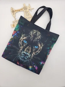 Handmade tote shopping bag with pockets - Picture 1 of 5