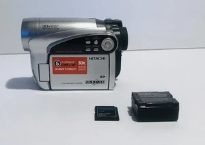HITACHI DZ-GX5020A DVD CAM Video Camcorder With Battery Untested - Picture 1 of 11