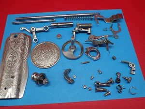 Antique 1927 SINGER 66 Sewing Machine Huge CLEAN Parts Lot - Picture 1 of 24
