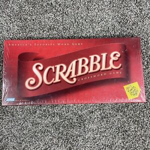 Vintage 2001 Scrabble Parker Brothers Board Game Word Hasbro *NEW SEALED*