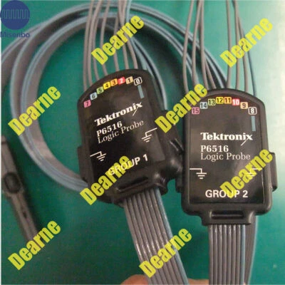 New Tektronix P6516 16 Channel Logic Probe for MSO4000 Mixed Signal Oscilloscope - Image 1 of 4