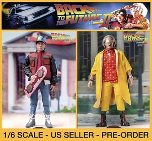 1/6 Doc Brown + Marty Mcfly Back To The Future Part 2 MMS - US Seller - PreOrder - Bild 1 von 19