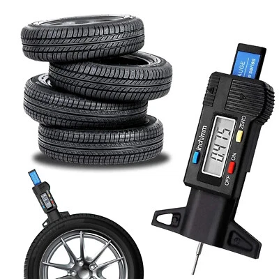 MISURATORE DI PROFONDITA' BATTISTRADA PNEUMATICO CALIBRO PRROFONDITA' DIGITALE