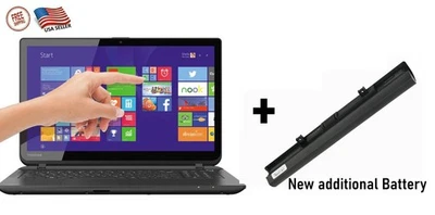 Ноутбук Toshiba Satellite C55T-B5349 15,6 дюйма i3-4005U, 4 ГБ DDR3, жесткий диск 500 ГБ, Win8 - Изображение 1 из 4