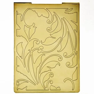 DDOUJOY Embossing Folders Flowers Leaves Bird Plastic 9pcs for Card Making - Picture 1 of 3