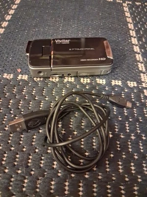 Vivitar DVR 1080HD Camcorder - 12.1MP Video Camera - No SD Card - Working - Image 1 of 4