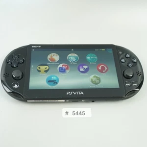 Consola Sony PS Vita 2000 solo PCH-2000 delgada negra FW 3,70 sin región #5445 - Imagen 1 de 14