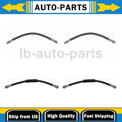 Sunsong Brake Hose Line Front Rear 4x For 2009-2012 Porsche Cayman 2.9L - Image 1 of 4