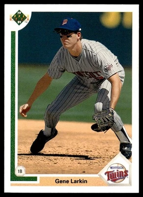 1991 Upper Deck Gene Larkin Minnesota Twins #501 - Image 1 of 2