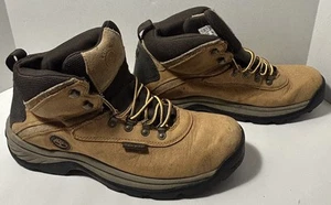 Timberland Blanco Cornisa Impermeable Medio Senderista Trigo Nubuck Talla 10.5 Para Hombres - Imagen 1 de 10
