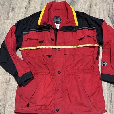 Chaqueta de Snowboard Edge-Tech Para Hombre Talla XL Múltiples Bolsillos con Cremallera Años 90’s  Foto 1 de 4