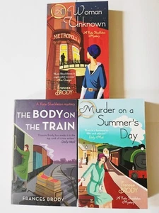 Frances Brody : A Woman Unknown, Murder on a Summer's Day & Body on the Train - Picture 1 of 2