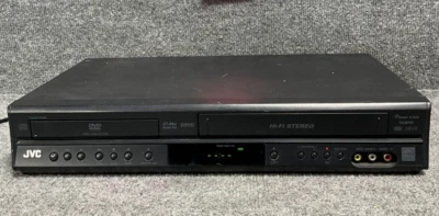 JVC HR-XVC11B 😊 DVD/VCR Combo – 4-Head Hi-Fi, No Remote - Image 1 of 4